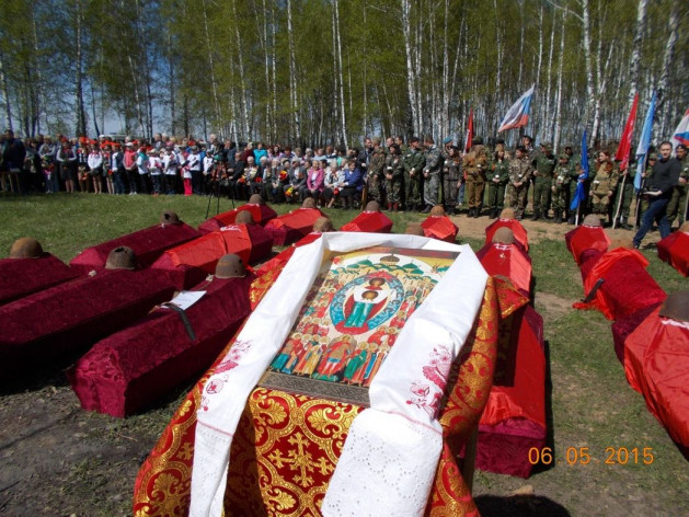 "Долина смерти" в Орловщине - перезахоронение погибших воинов