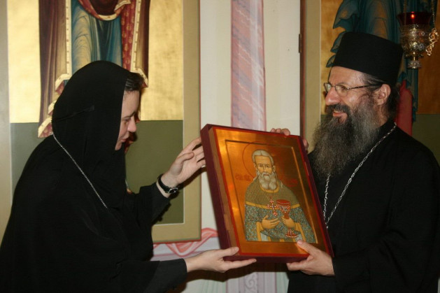 В гостях архимандрит Елисей Симонопетрит